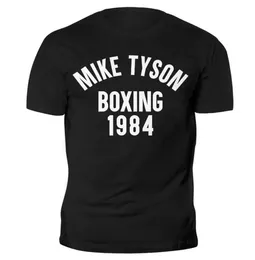 Mike Tyson Boxing 1984 Muhammed Ali Box T shirt Gym Training Muscle Running MMA1161378