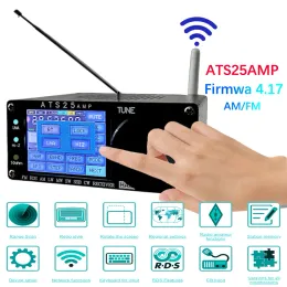 Radio ATS25AMP FM AM Radio Shortwave Radio Firmwa 4.17 RDS All Band Radio with Spectrum Scanning Network WIFI Configuration Receiver