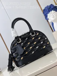 M83019 Women's Shell Bag High-end quality crossbody bag plaid shoulder bag Handbag shoulder strap removable capacity is very fashionable