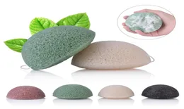 Konjac Bath Gąbki Pokrycie twarzy Wyczyszczenie twarzy Konjacs Sponge Exfoliator Oczyszczanie twarzy