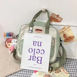 School Bags Korean Student Schoolbag Japanese Nylon Backpack Girl Travel Totes Shoulder For Women Students Shopping