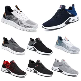 women Hiking Running shoes new men flat Shoes soft sole black white red bule comfortable fashion Color blocking round toe571 12 wo