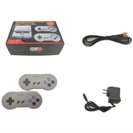 Nostaljik Oyun Oyuncu Host Süper SNES SFC660 Mini HD TV Video Wii Konsolu 8 Bit Çift GamePad Tutamak Dropshipping için Destek Desteği