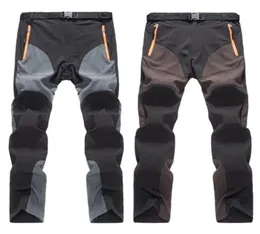 Outdoor Quick Dry Elastic trousers Hiking Pants Men Summer Mountain Climbing Fishing Trousers Sport Windproof Pants D251693203
