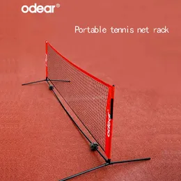 Rastrelliera per rete da tennis 31m 61m mobile portatile 240223