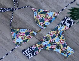Novo scrunch bunda micro mini biquíni sexy string halter monokini brasileiro roupa de banho feminina maiô maillot de bain9094823