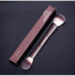 Hourglass Ambient Lighting Edit Makeup Brush Double Ended Multifunktionell ansikte Bronzer Blush Powder Cosmetic Brushes2535529