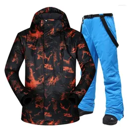 Skiing Jackets Ski Jacket Men Warm Winter And Snowboarding Suit Pants Male Windproof Waterproof Wear Brands