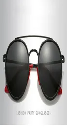 Brand designer Classic Round Sunglasses driving Eyewear Metal Gold Frame Glasses Men Women Sunglass glass Lens3045439