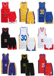 2023 Sommer Designer Kinder Outdoor Trainingsanzüge 2 Stück Sets Schnell trocknende Trikots Basketball Anzüge Sexy Weste Shorts Outfits5175390