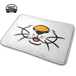 Carpets Tiger Mouth Soft House Family Anti-Slip Mat Rug Carpet Kids Cloth Cute Furry Funny Cosplay Nose