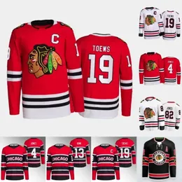 Alta qualità Chicago''blackhawks''Jonathan Toews Jersey Lafferty Caleb Jones Stalock Max Domi Johnson Andreas Athanasiou Jujhar Khaira Connor Murphy Hock