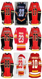 PERSONALIZZATO PERSONALIZZATO Maglia da hockey Jonathan Huberdeau Calgary Tyler Toffoli Sean Monahan Milan Lucic Andrew Mangiapane Jacob Markstrom Ra9422716