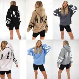 Hai Women Hoodies Girl Sweatshirts Casual Letters Imprima moletom feminina Moda de manga longa Y2K Streetwear Autumn Winter Lady Pullovers ASDD