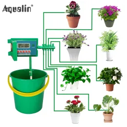 Boormachine Automatic Micro Home Drip Irrigation Watering Kits System Sprinkler with Smart Controller for Garden,bonsai Indoor Use #22018