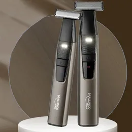 Mężczyźni pubic ciał trymer golarka do usuwania golarki intymna obszar prywatny część fryzury Clipper Razor Electric Epilator Lady Shaving 240219