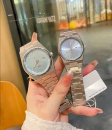 ホットセラーブランドのティソティ腕時計の男性女性は3本の針Quartzウォッチクラシック1853 PRX Luxury Wrist-Watch Steel Strap Designer Watchesブレスレット