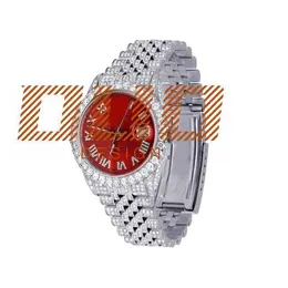 VVS Moissanite Watch Real Moissanite Diamond Jewelry Mechanical Watches Iced Out Watch for Men Women