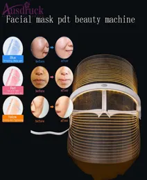 New Arrival Korea style PDT Light Therapy LED Facial Mask 3 Pon LED Colors for Face Skin Rejuvenation Face Mask Home Use1776138