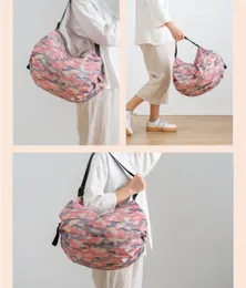 Borse per la spesa Palestra Viaggi Allenamento Sport Fitness Borsa a tracolla per donna Borsone pieghevole Shopper Borse leggere da spiaggia impermeabili