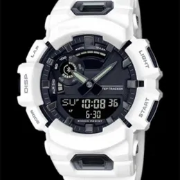 24% 할인 된 시계 시계 충격 상자 W GBA 900 스포츠 바다 방수 및 충격 방지 석영 학생 다기능 흰색 검은 색 렌즈 맨 워치 시계 트렌드