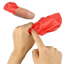 Волшебные трюки Классические игрушки с кончиками большого пальца Редкие шарфы Исчезающие трюки Хэллоуин Рождественский подарок6497293
