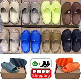 foam runners designer slides soft slippers YEY sliders comfortable beach sandals onyx sand DESIGNERORIGINAL005