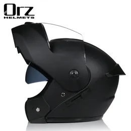 Casco Capacetes Çift Çift Lens Kask Motosiklet Kask Tam Yüz Kaskları Aşağıdaki Yarış Kaskları Motorfiets Helm 240301