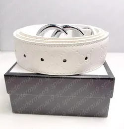 Fashion Luxury Belts Plaid Flower Striped Leather Belt G Designer Mens Womens High-quality Belt 3.8CM