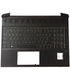 HP Pavilion Gaming için 15EC 15EC0000 US Arkadan aydınlatmalı Klavye Dizüstü Dizüstü Palmges Palmground BÜYÜK KASA L725980019947743