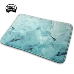 Carpets Ice 3D Soft Non-Slip Mat Rug Carpet Cushion Cold Cube