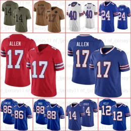 Josh Allen Von Miller Football Jersey Dalton Kincaid Damar Hamlin Gabriel Davis Dawson Knox Matt Milano James Cook Tyler Bass Kelly