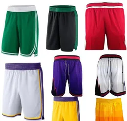 Lätt bekväm basketballprots shorts polyester tröjor andningsgymmitessbyxor sport casual lös bollbyxor s1425178