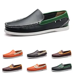 Sapatos casuais primavera outono verão cinza verde branco masculino baixo topo respirável sola macia sapatos sola plana masculino GAI-12