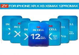 İPhone x XR XS için yedek ekran panelleri Max 11 12 12 12 Mini PRO Max LCD Ekran Dokunmatik Düzenleyici Montajı Zy Incell Onarım Parçaları9393092