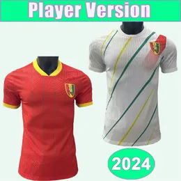 2024 غينيا المنتخب الوطني لاعب رجالي كرة القدم قمصان Sylla Keita Diamara M. Diakhaby Home Away Football Dorts Shorts Short