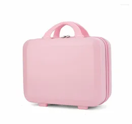 Suitcases Hand Luggage Support Wholesale Delivery Gift Box Cosmetic Case Female 13 Inch Mini Small Storage Travel