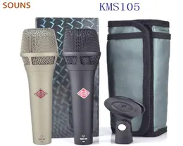 Mikrofony KMS105 Profesjonalny mikrofon wokalny KMS105 Gaming Karaoke Studio Mikrofon mikrofone Mikrofone Kondensador KMS105 9888593