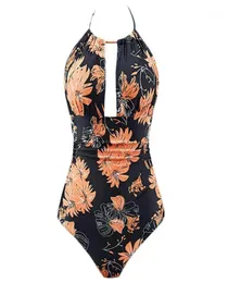 New Women039s Swimming Suit Sexy Bikini Swimsuit Women039s One Piece badkläder Backless Mage Control Monokini Swimsuits14534479