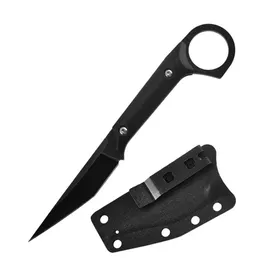 Универсальный карманный нож, тактическое снаряжение, походный охотничий нож с фиксированным лезвием Керамбит, инструмент для выживания на открытом воздухе, EDC