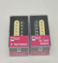 Seymour Duncan pickups Rodded Humbucker Set SH2n and SH4 Guitar Pickups Black Zebra Humbucker Pickups2067131