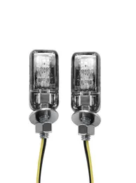 2x 6 LED دراجة نارية مؤشر إشارة مؤشر الضوء محرك Mini العلامة مصباح الشارع Universal Moto Moto Flasher 12v 2pcs8755754