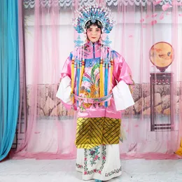 Beijing Opera Princess Costume Consort Drunk Phoenix Crown Drama Gown Chinese Operas Empress Stage Performance Royal Robe Woman