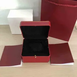 Vários relógios caixa coletor de luxo qualidade high end madeira para brochura cartão tag arquivo saco masculino assistir caixas vermelhas gift214u