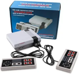 Clássico mini console de jogos retro jogos de vídeo duplo modo console console tv saída av alças 4bit retro jogos embutido 620 jogos wit1096134