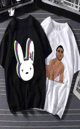 Bad Bunny Funny T Shirt Men Cotton Cotton Harajuku core tshirt Man Women Tshirt Graphic Hip Hop Top Tees Male Streetwear G0116781341