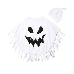 Jackets Infant Baby Kids Unisex Halloween Hat Cloak Robe Cape Costume Clothes Blanket Fancy Dress Cosplay Coats