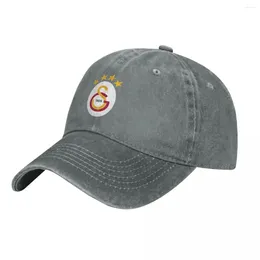 Бейсбольные кепки Галатасарай, турецкая GS, мотоциклетная кепка для мужчин и женщин, бейсбольная футбольная потертая кепка в стиле ретро, уличная туристическая кепка Snapback