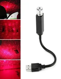 Mini Led Araba Çatı Yıldızı Gece Işık USB Dekoratif Lamba Projektör Ayarlanabilir Atmosfer Ev Tavan Dekoru Işık 5244110