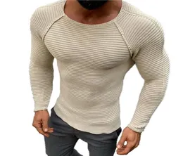 Örgü Sweaters Erkekler Sonbahar Kış Giysileri Çeken Homme Rahat O Boyun Yün Sweaters Yeni Örgü Üstler İnce Fit TriCot Sulağı5482614